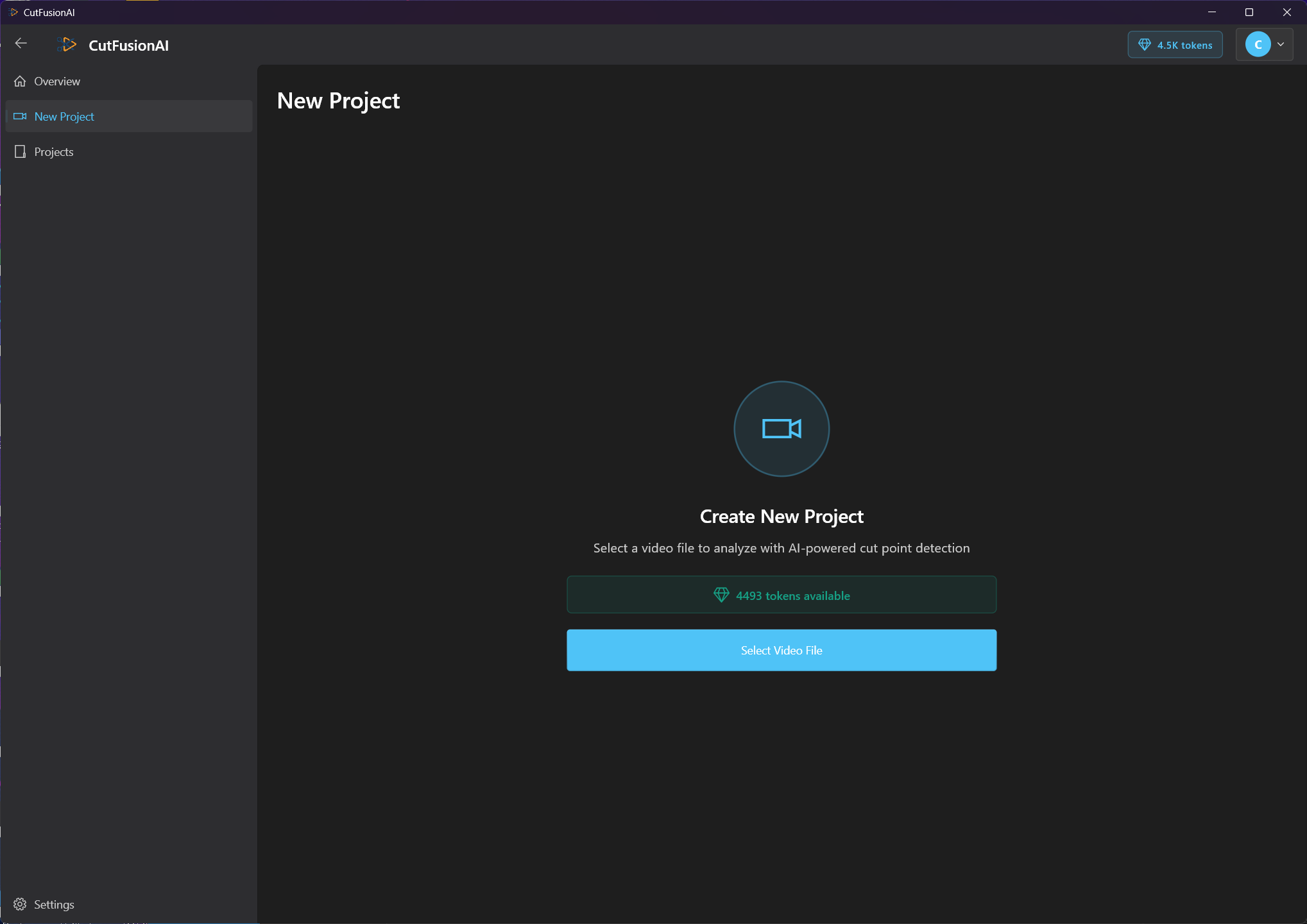 New Project Creation