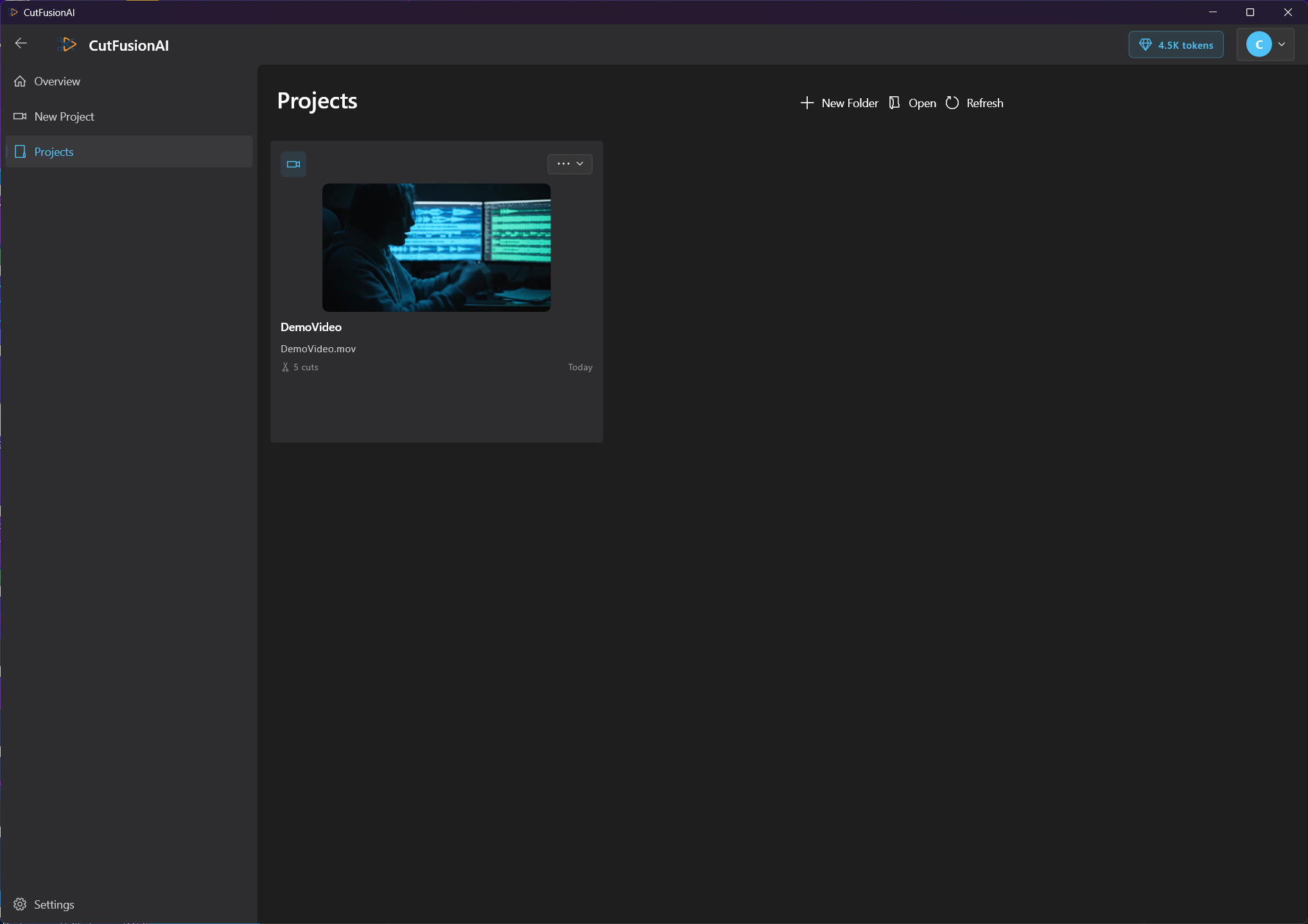 Projects Dashboard